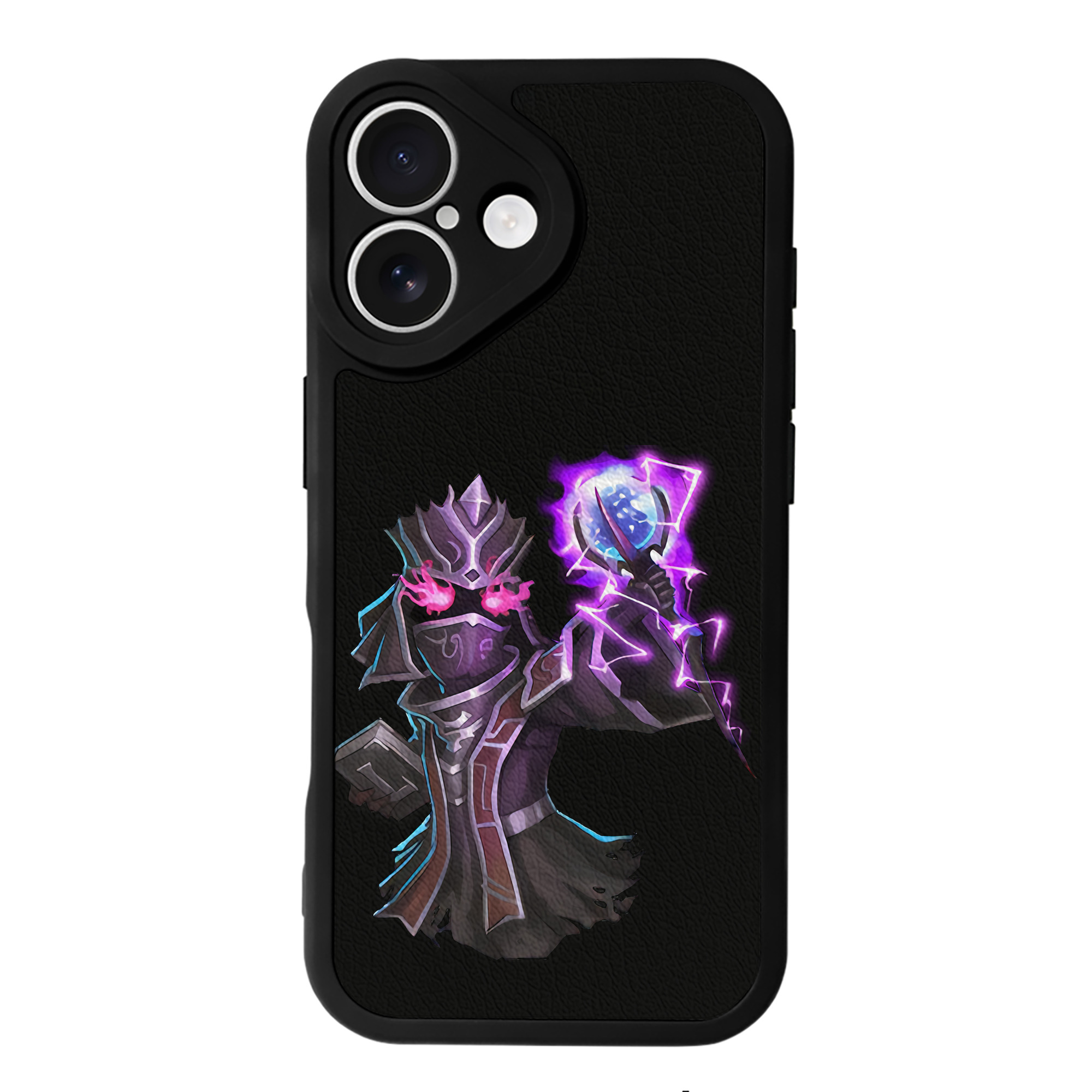 （画像用） リーグ・オブ・レジェンド League of Legends LOL 【iPhone 16シリーズ対応】シリコンスマホケース（レザー調） 材質：シリコン